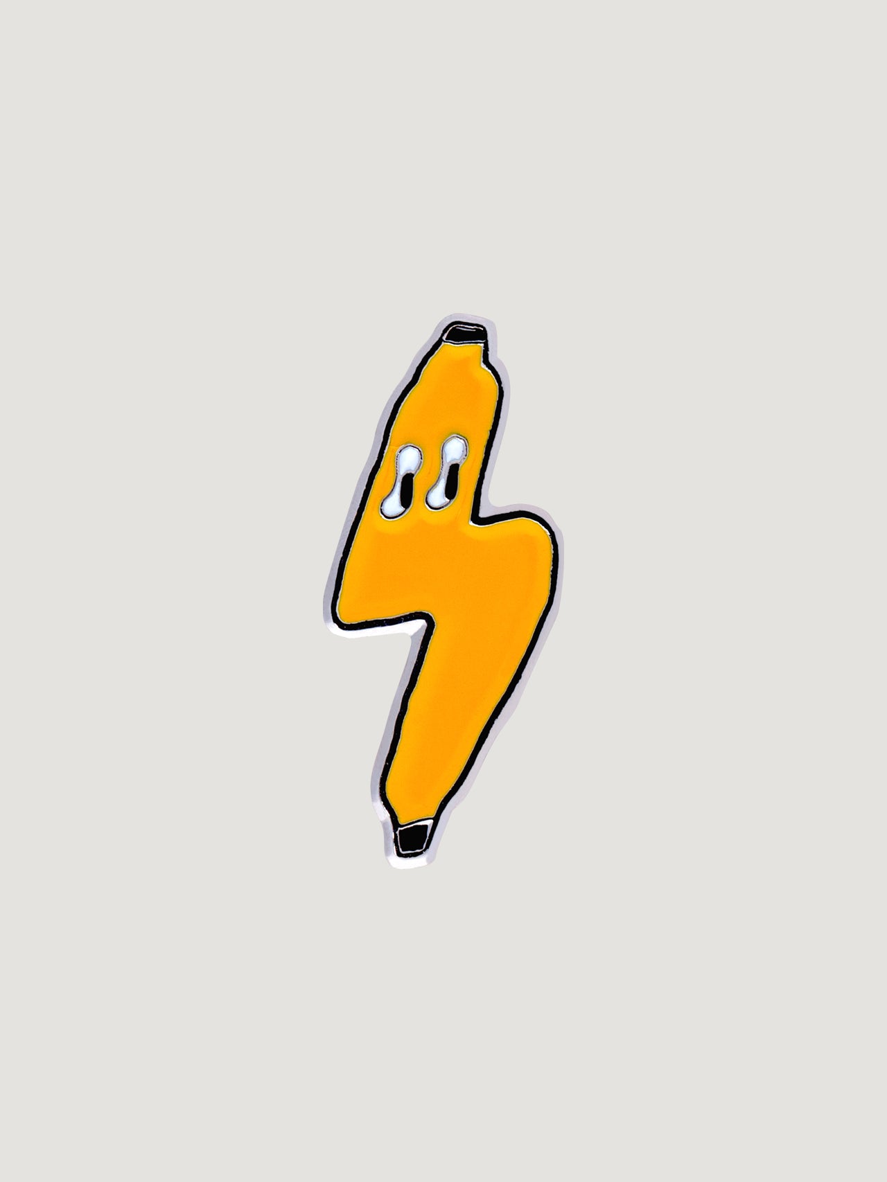 Electric Peel Lapel Pin